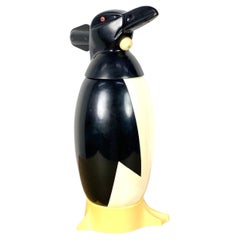 Vintage Russian Mid-Century Bakelite Penguine Figure, Soda Maker '50288'