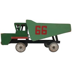 Retro Russian Midcentury Toy Truck from Wood