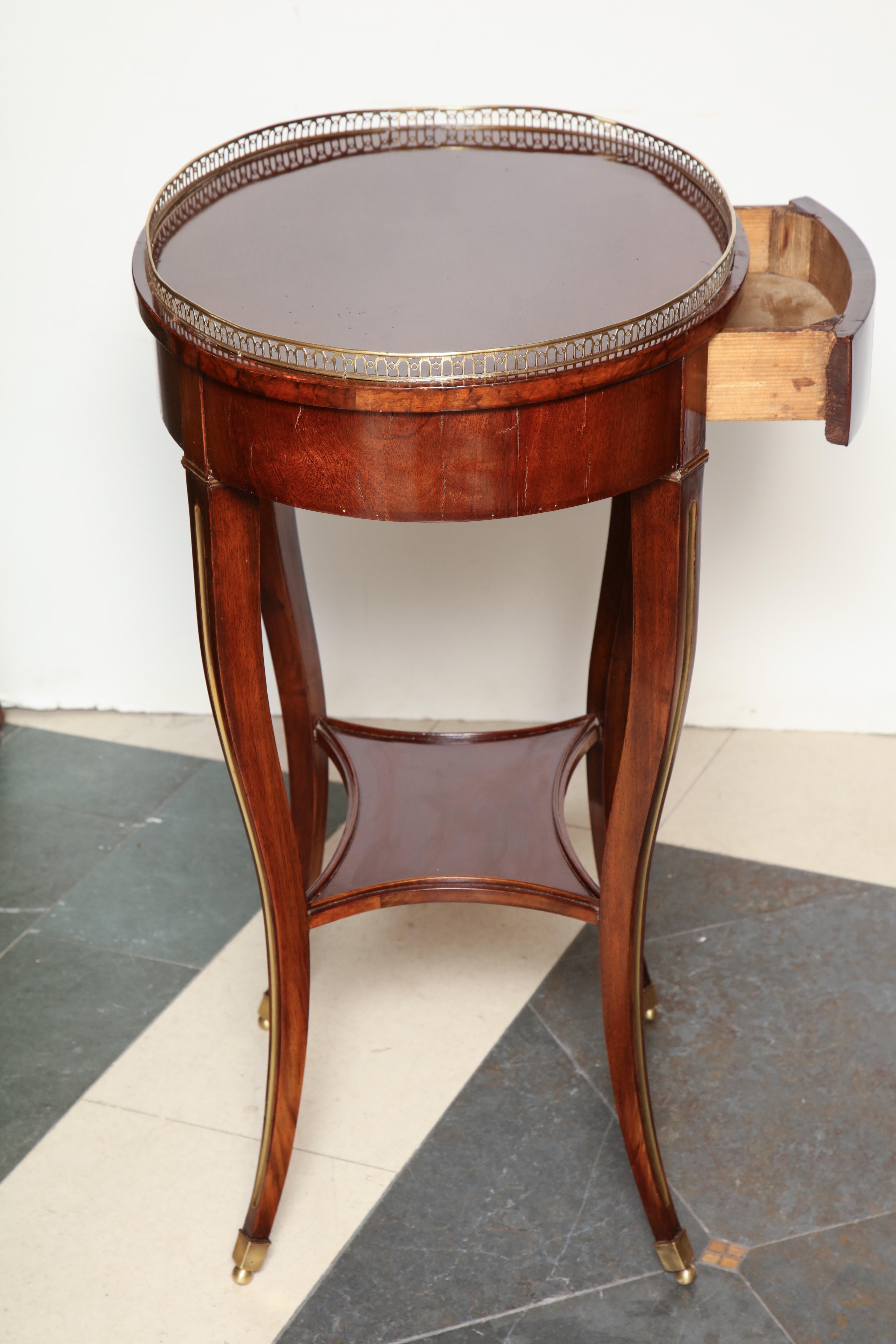 Russian Neoclassic Side Table 7