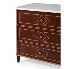 Russian Neoclassic Style Nightstand