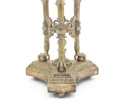 Russian Neo-Classic Style Silver Plate Candelabra Centerpiece