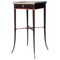 Used Russian Neoclassic Mahogany Side Table