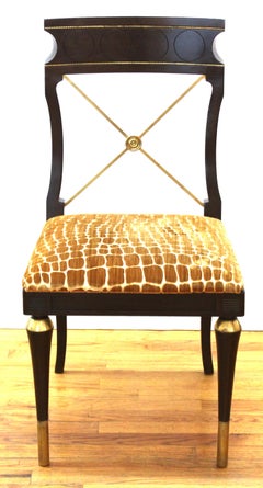 Russian Neoclassical Revival Style Dining Chairs