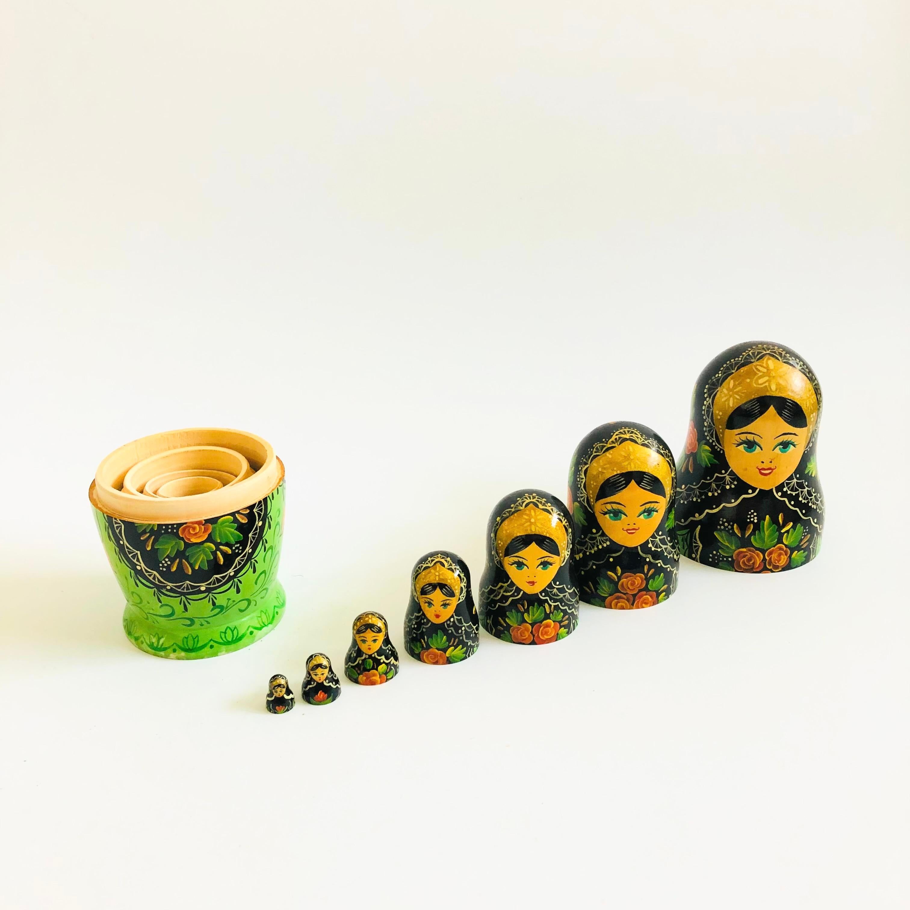 Russian Nesting Dolls - Set of 8 - Ceprueb Nocag 5