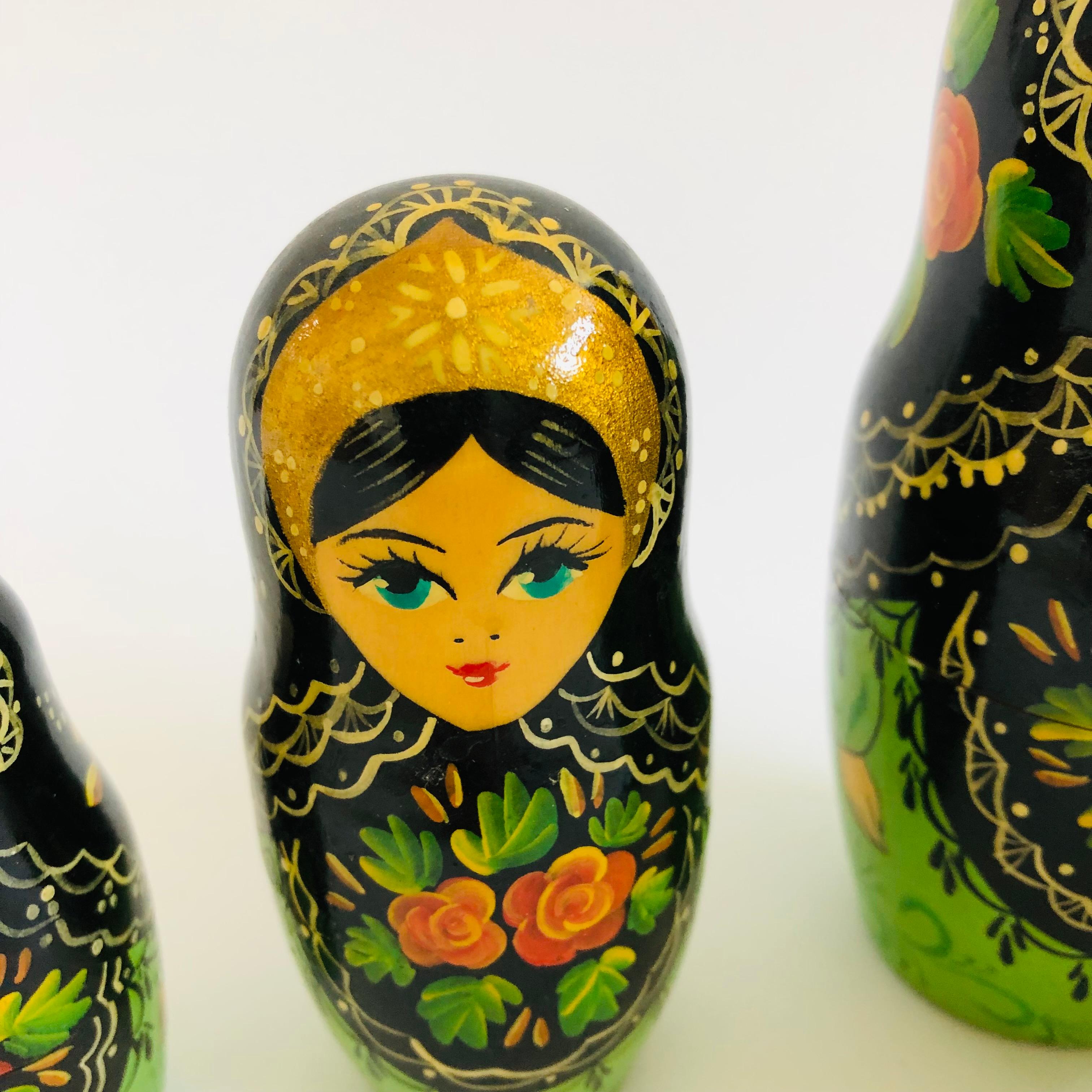 Russian Nesting Dolls - Set of 8 - Ceprueb Nocag 3