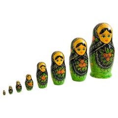 Russian Nesting Dolls - Set of 8 - Ceprueb Nocag