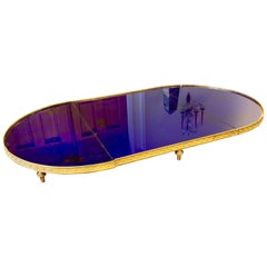 Russian Ormolu and Cobalt Glass Surtout de Table or Plateau