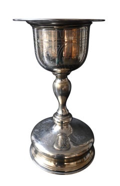 Russian Orthodox Chalice And Paten – Early 20th Century