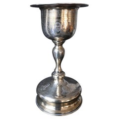 Russian Orthodox Chalice And Paten – Early 20th Century