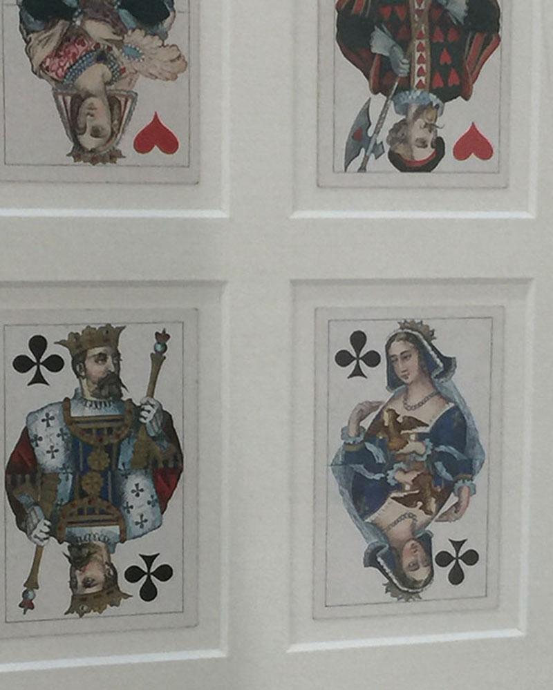 Russische Spielkartenfabrik „Die kaiserliche Spielkartenfabrik St. Petersburg“ (Glas) im Angebot