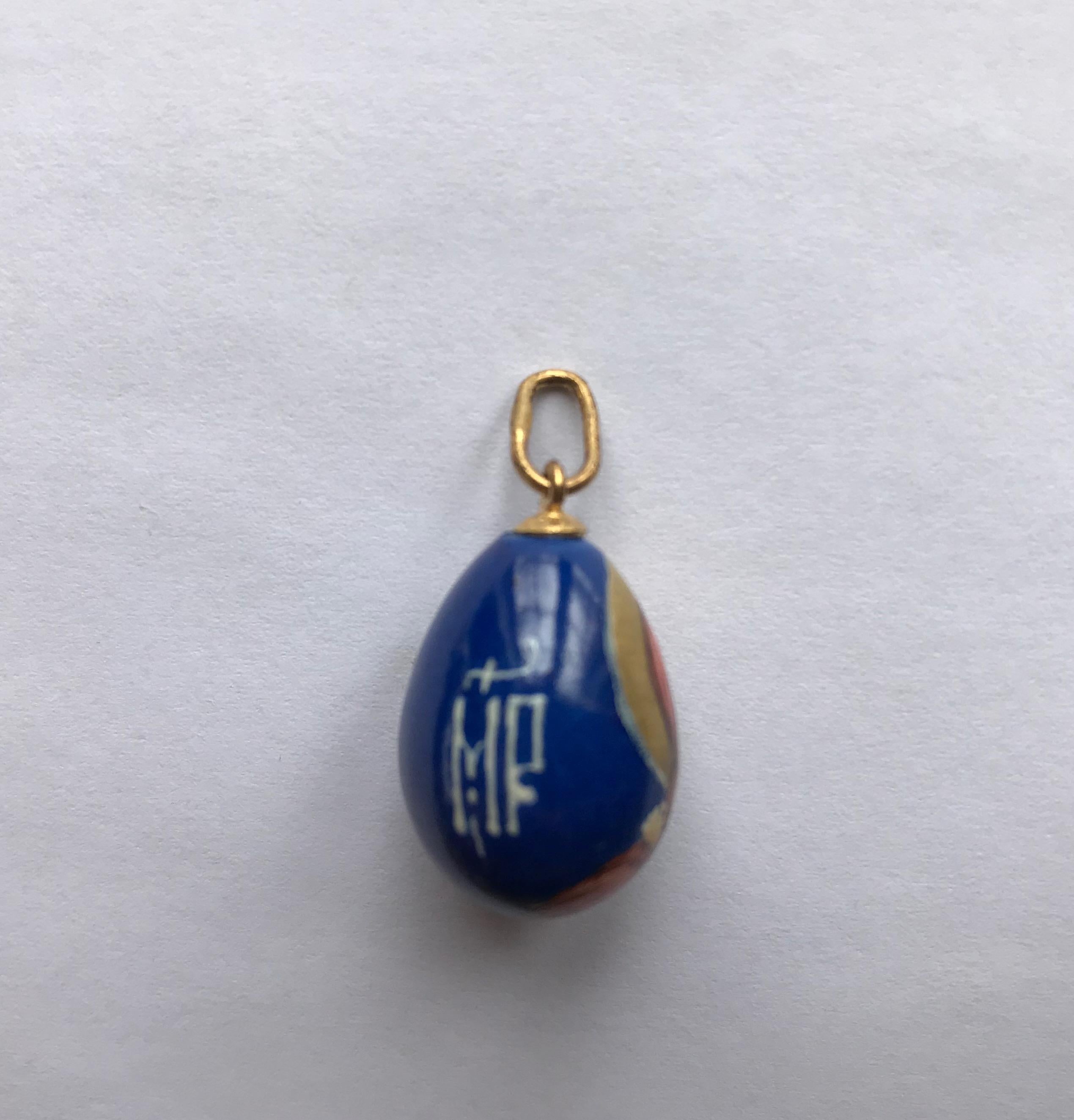 mother of perpetual help gold pendant