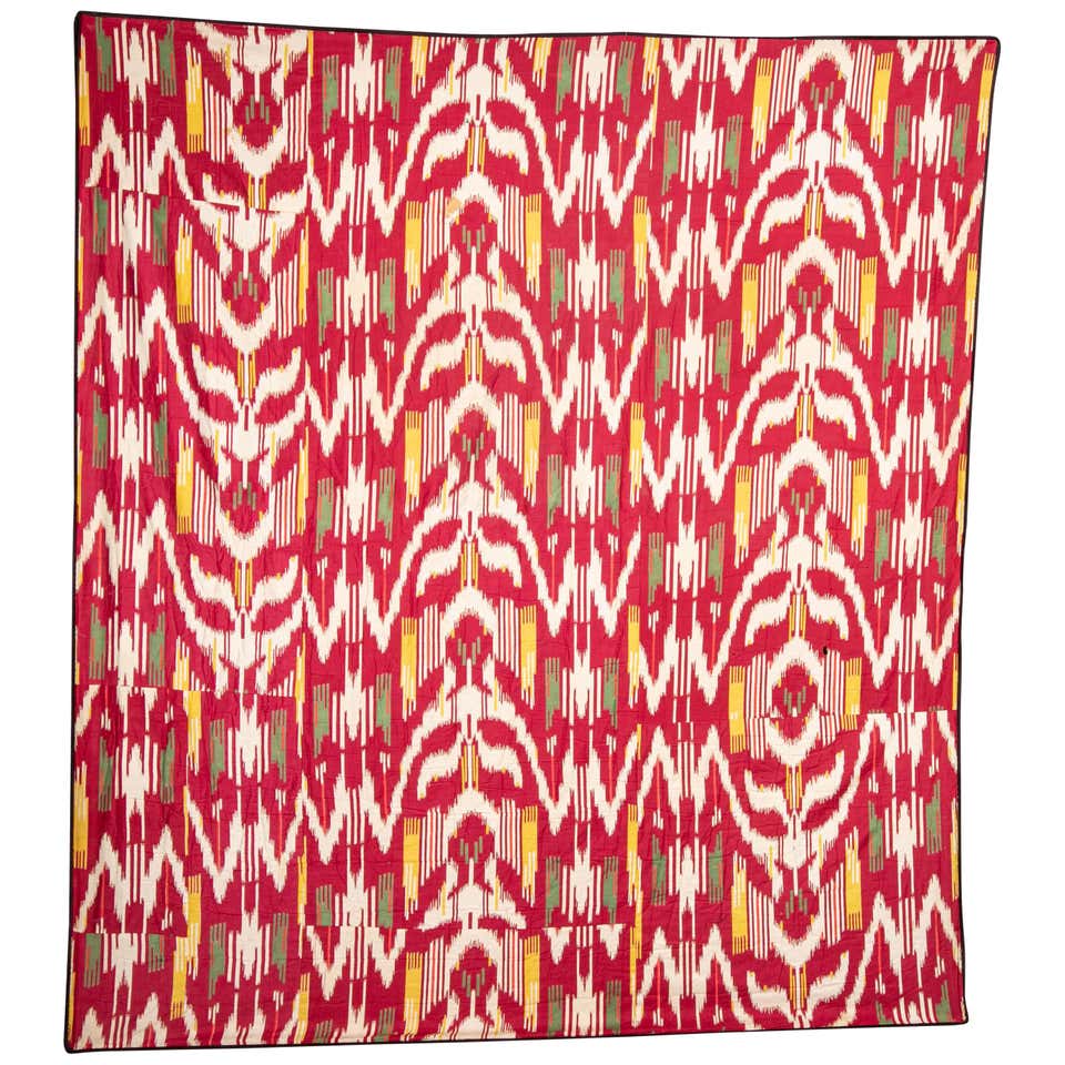 Mid-20th Century Hand-Woven Russian Tribal Rug Kazak Design For Sale at ...