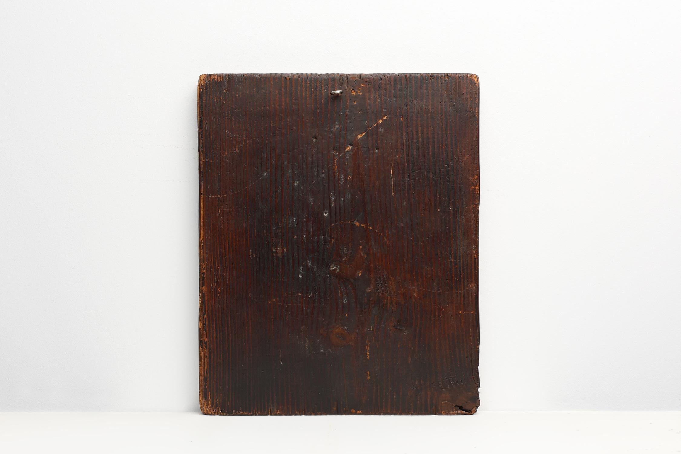 Icone religieuse russe de St. Johns, 19e siècle en vente 2