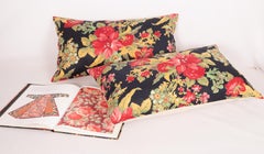 Russian Roller Printed Pillow Covers, Mid 20th C.