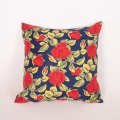Russian Roller Printed Pillow Covers, Mid 20th C.