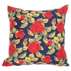 Retro Russian Roller Printed Pillow Covers, Mid 20th C.