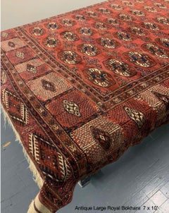 Russian Royal Bokhara Emperor Rug 7 x 10