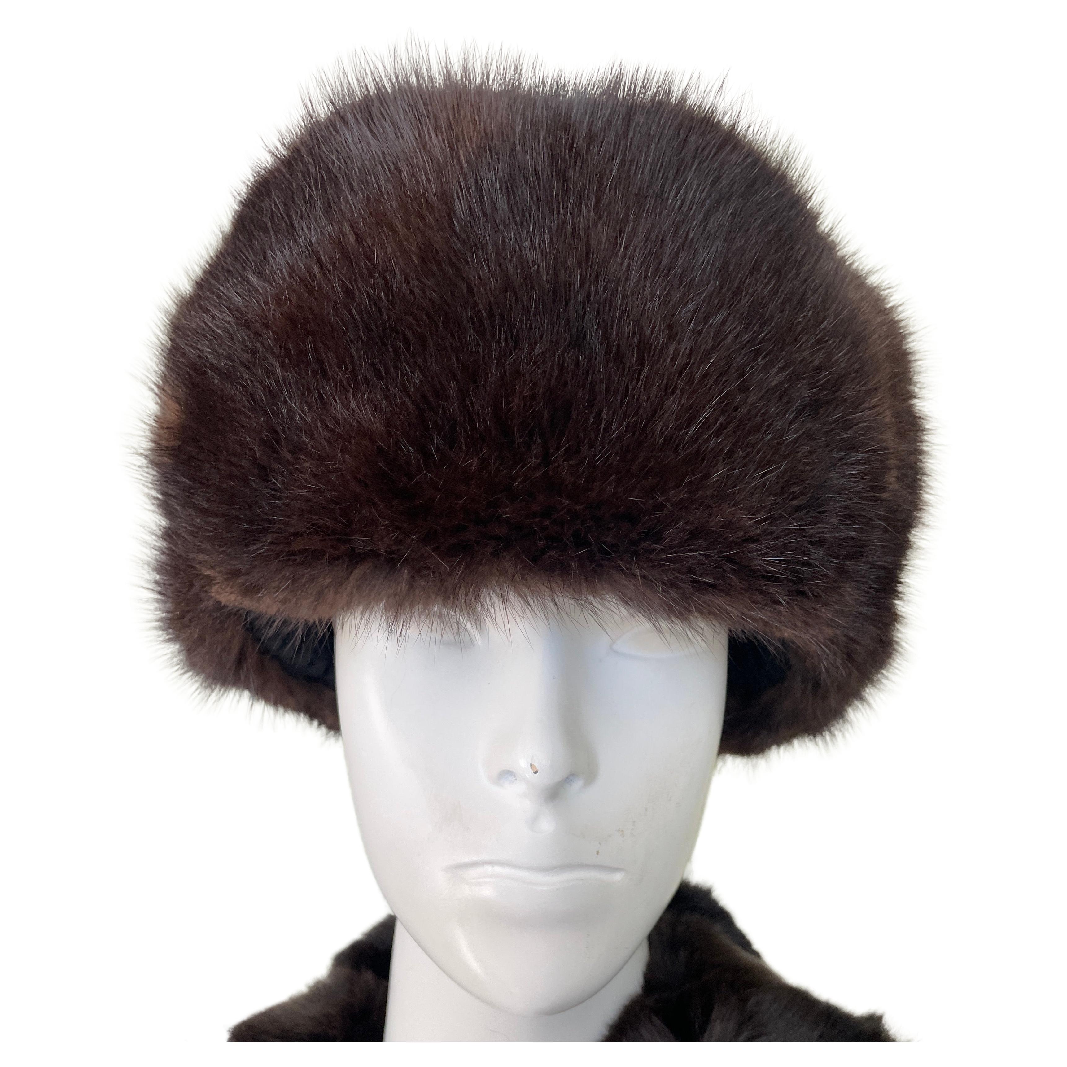 Russian Sable Trooper Hat Made in Russia For Sale