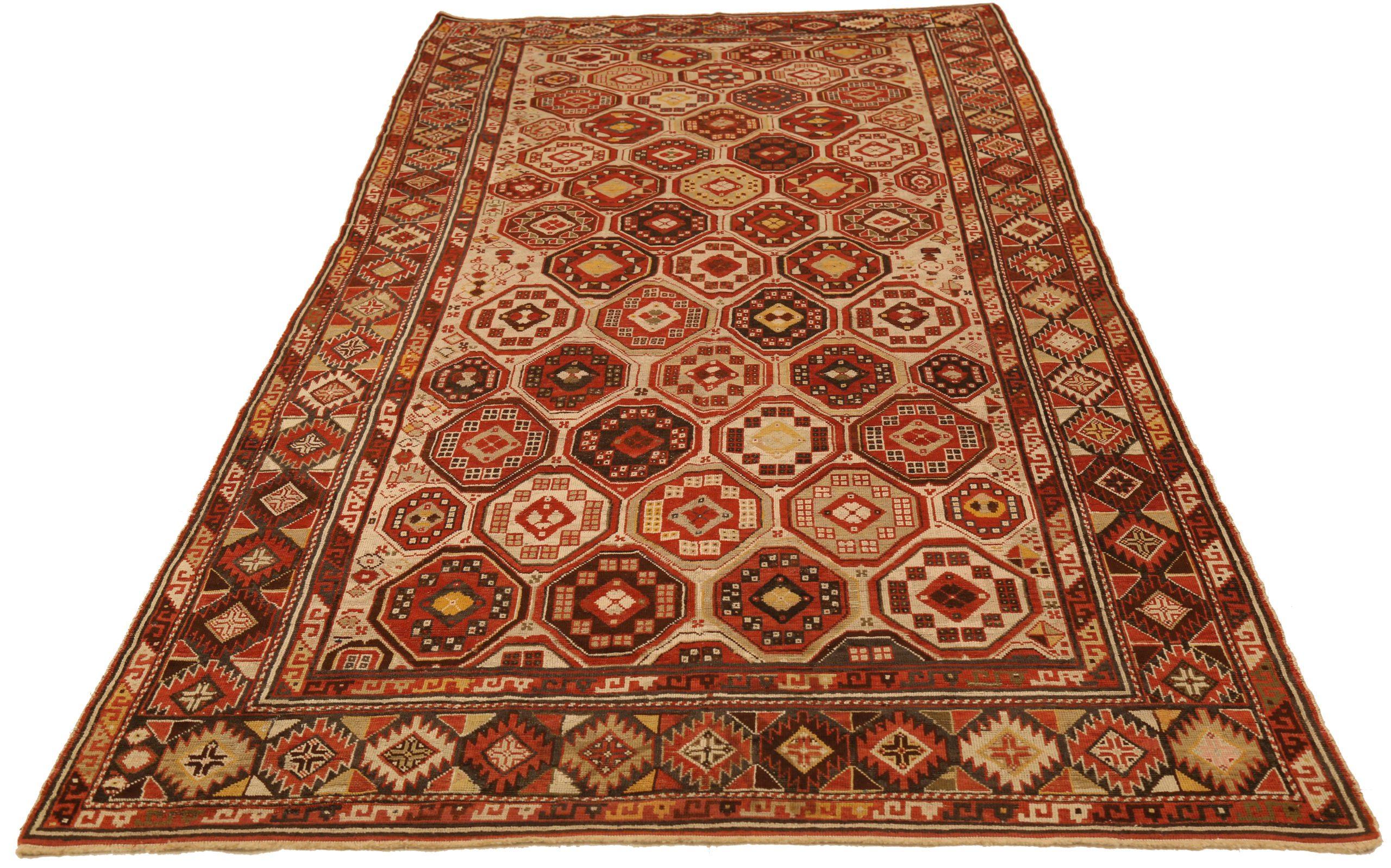 Discover the elegance of Russian Shirvan featuring Area Rugs in Circa 1880. Designed with meticulous attention to detail, this exclusive design is perfect for enhancing your space.