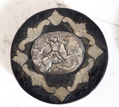 Cajas rusas de plata y laca, Firmadas / Estampadas, Siglo XIX