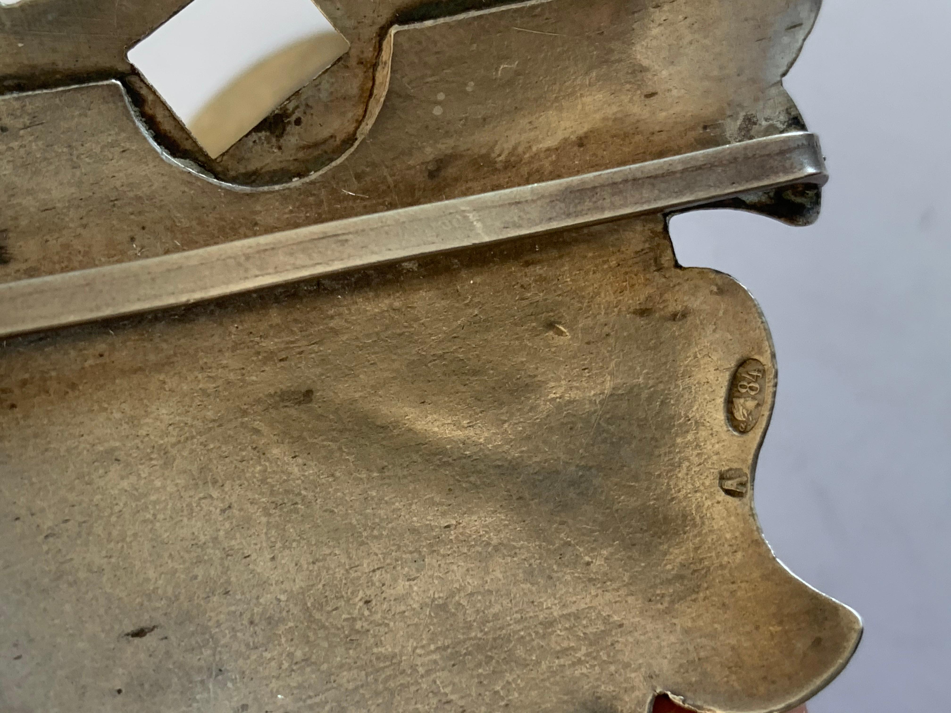 russian belt buckle