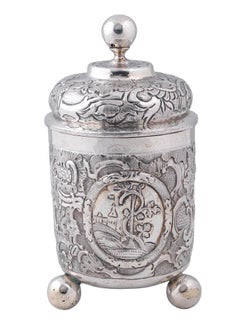 Russian Silver Beaker and Cover, Moscow, 1759