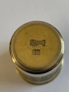 Russian Silver Gilt Vodka Beaker