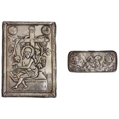 Antique Russian Silver Icon, Stamped/Signed, 19th Century