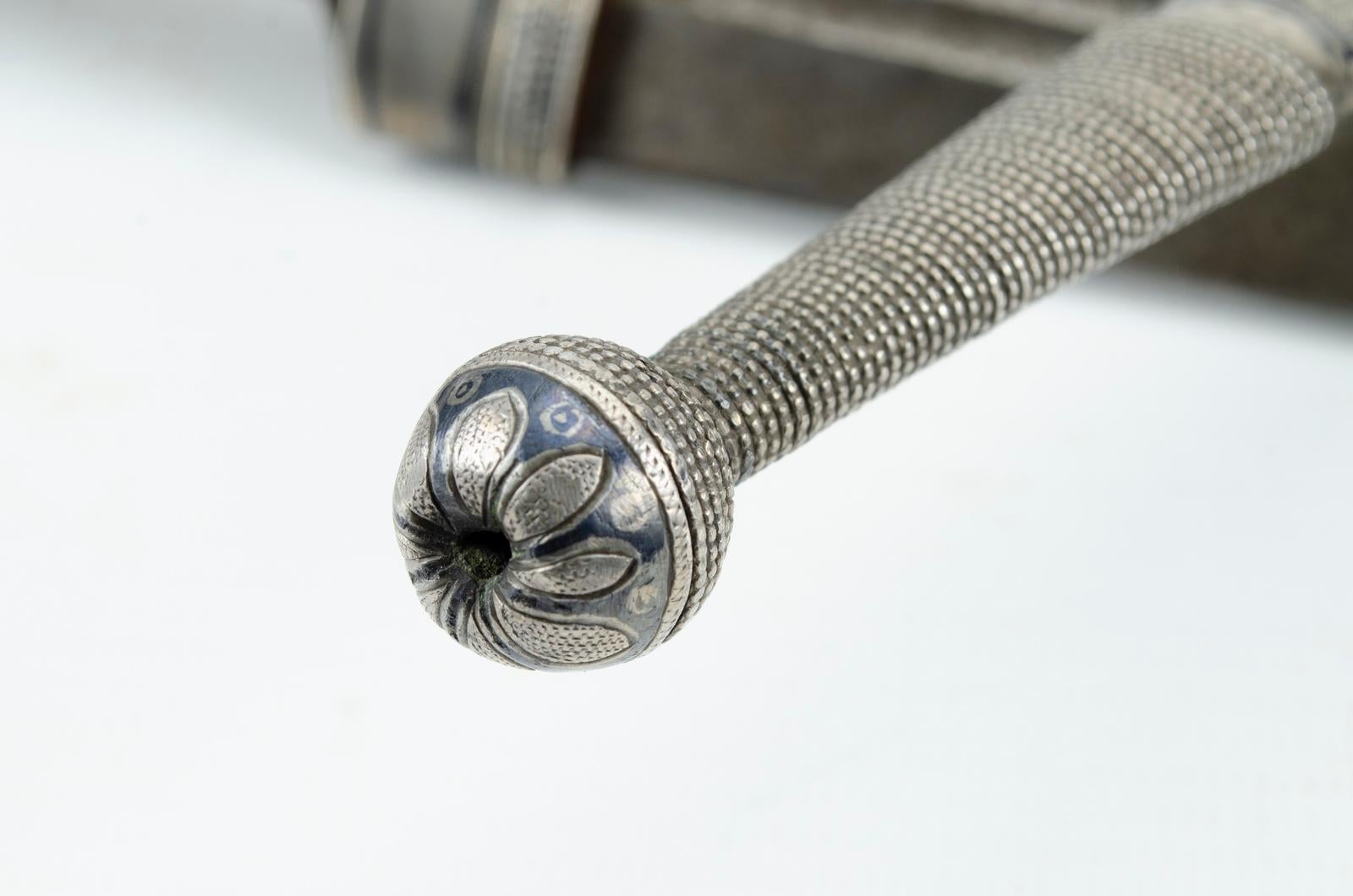 Belarusian Russian Silver Kindjal Dagger