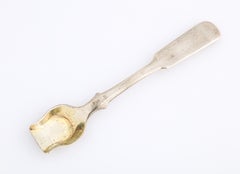 Russian Silver Nicholas I Salt Spoon, Moscow, 1833