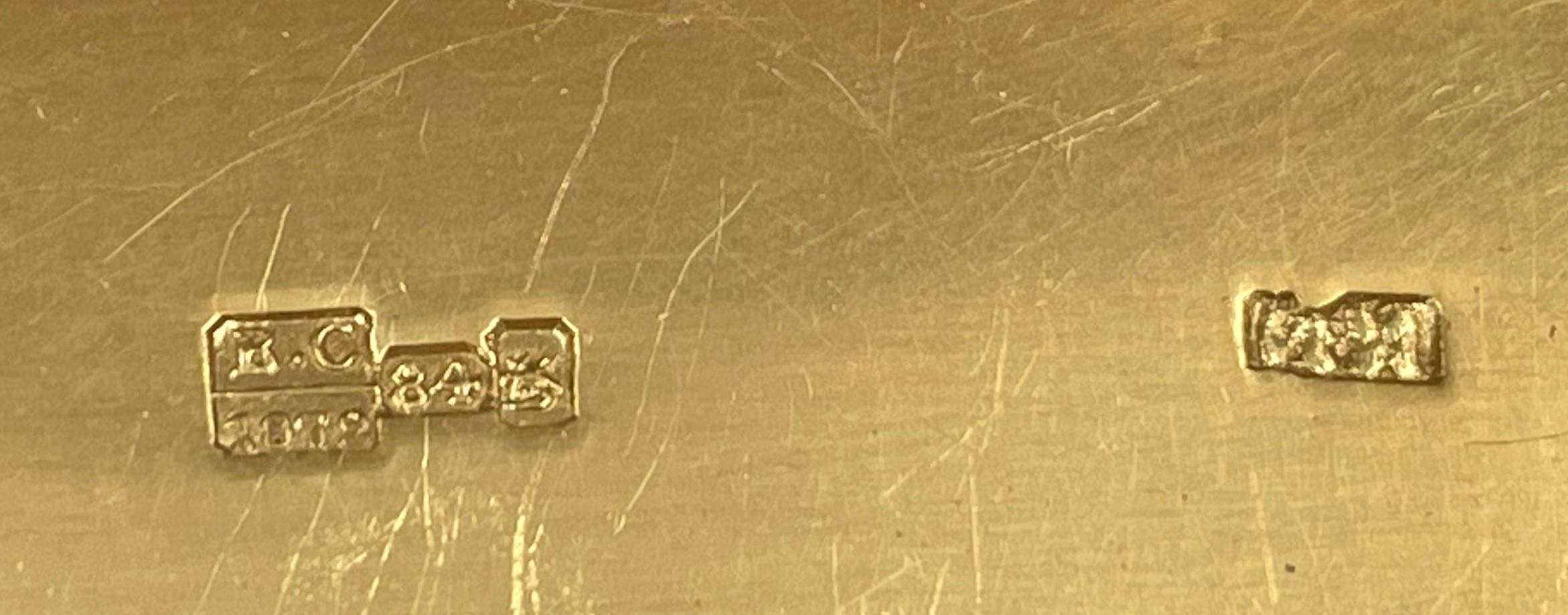 Russische Silber Schnupftabakdose von 1872 im Angebot 2