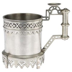 Russian Silver Tea Glass Holder, Moscow, c.1890