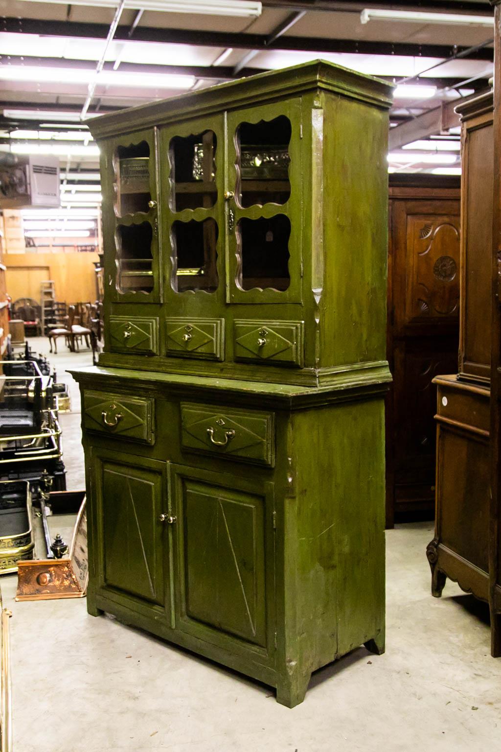 Russian Step Back Cupboard For Sale 2