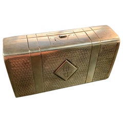 Russian Sterling Gold Box