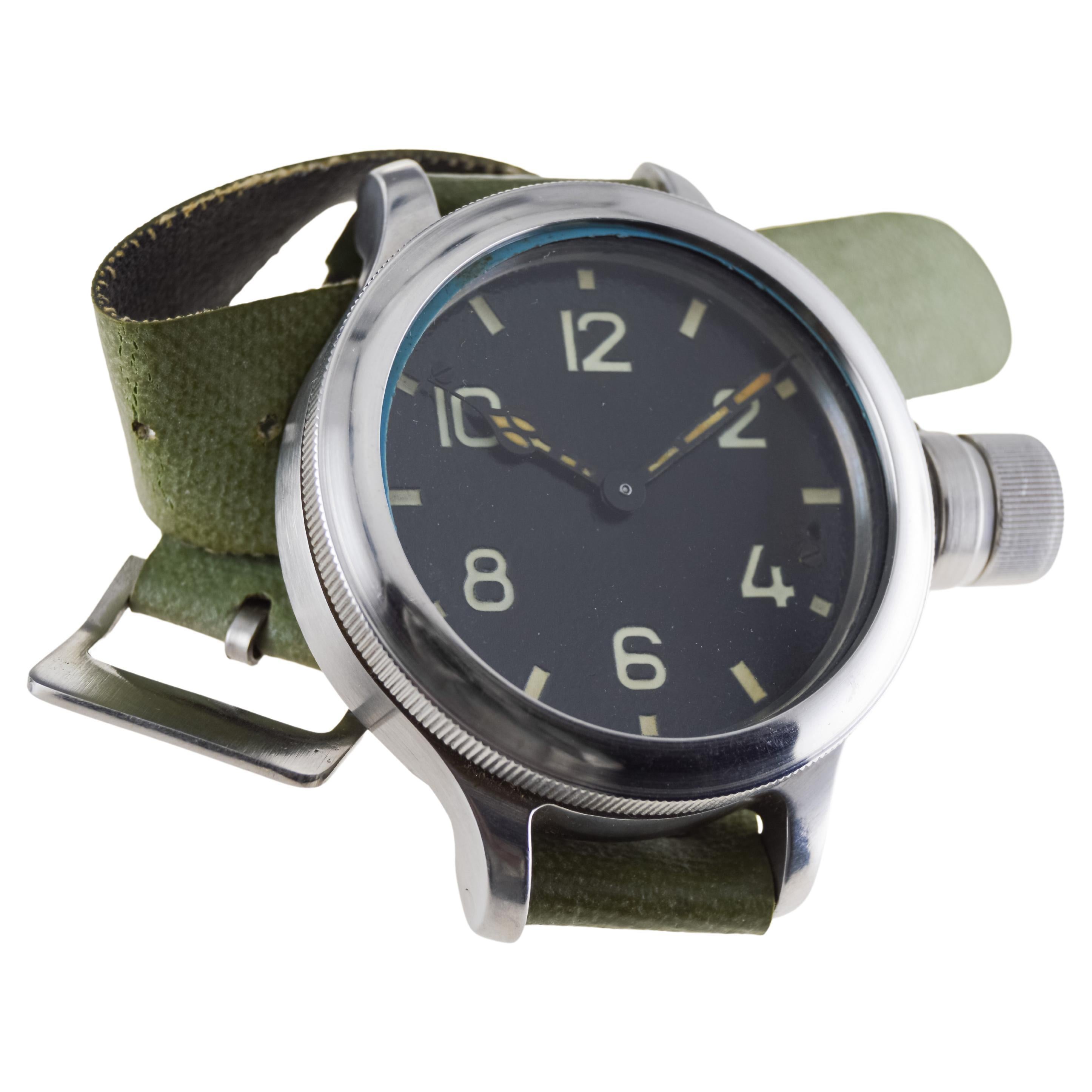 Russian Submariners Watch by the American House of Hampden In Excellent Condition For Sale In Long Beach, CA