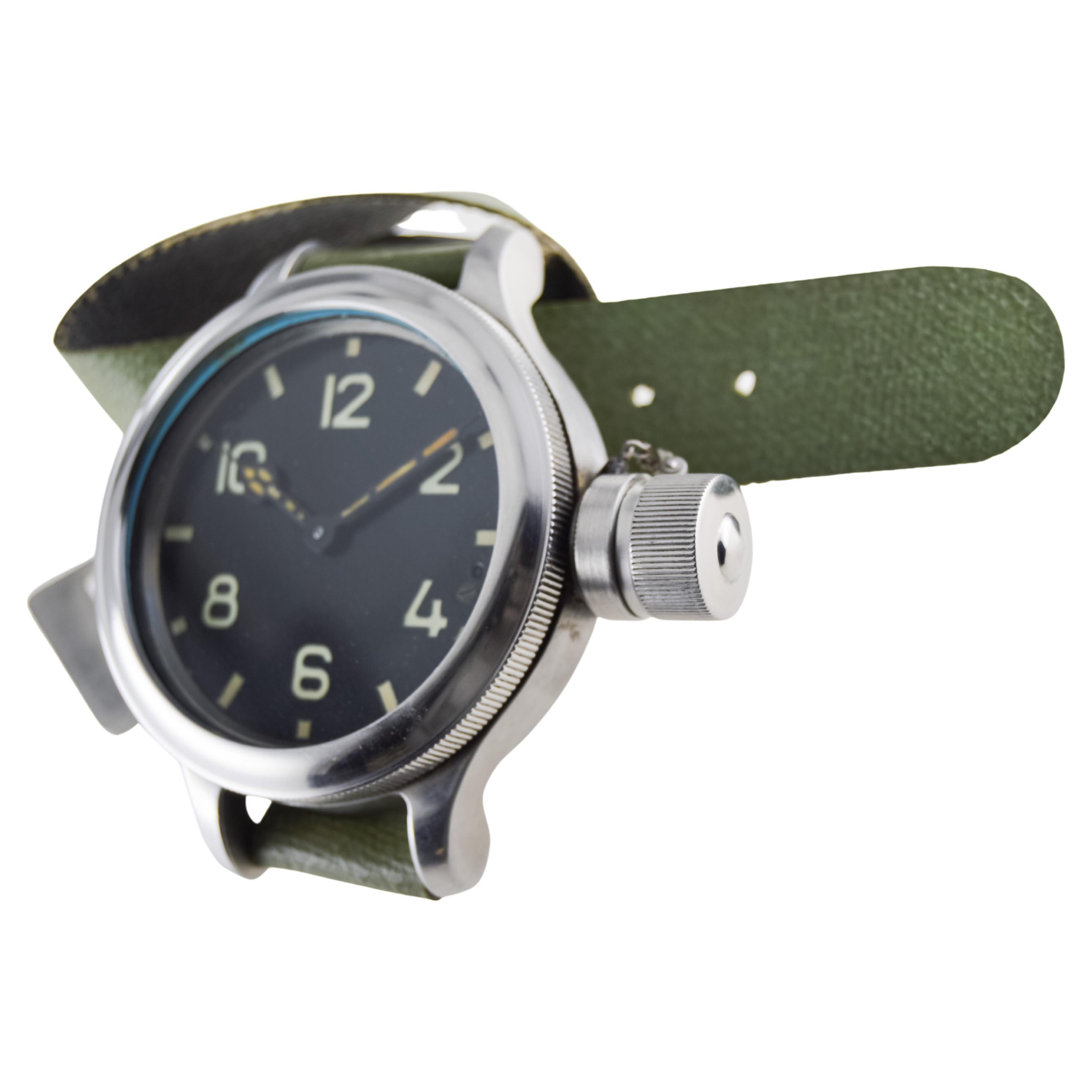 Russian Submariners Watch by the American House of Hampden For Sale 2