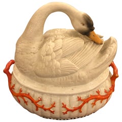 Russian Swan Soup Tureen