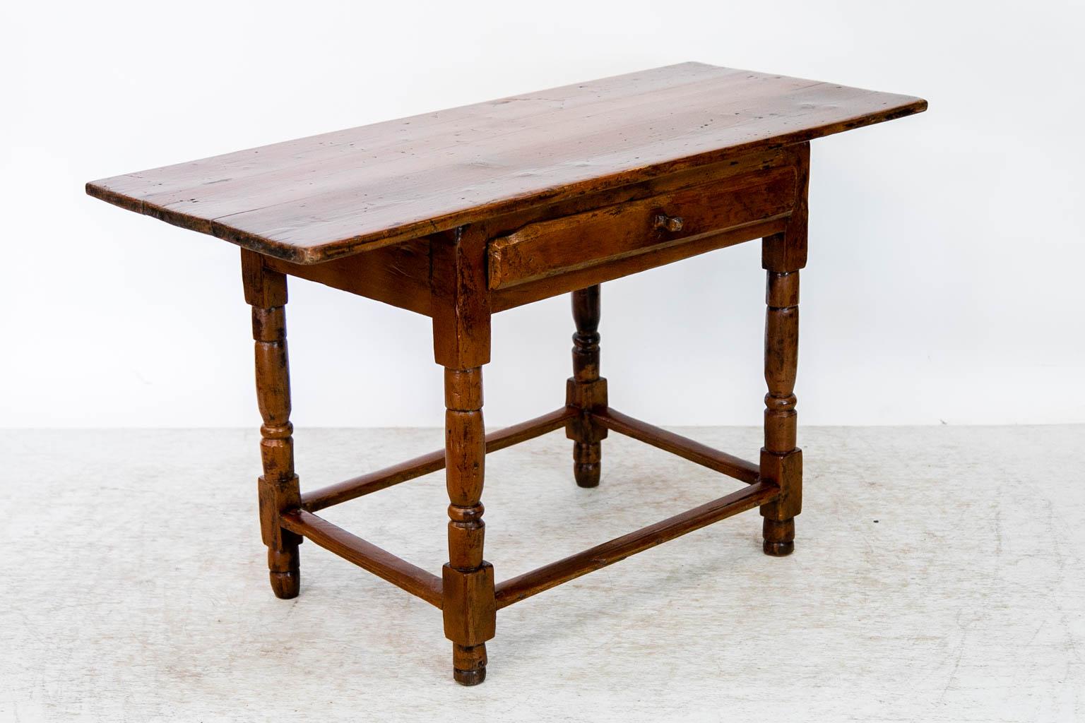 Pine Russian Tavern Table For Sale