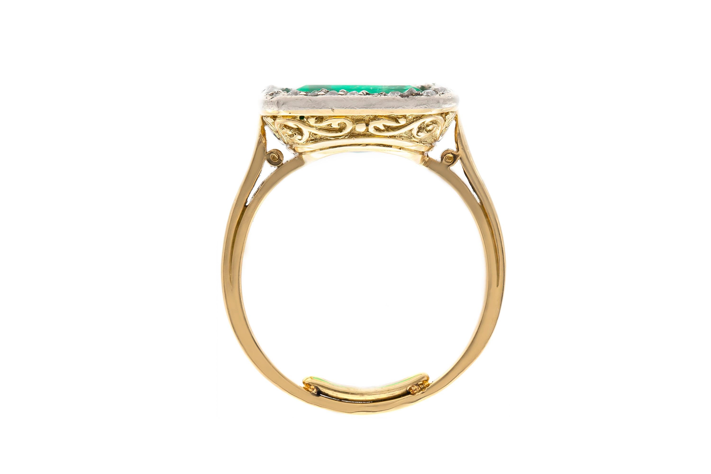 russian emerald jewellery