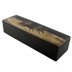 Russian Vishniakov Lacquered Box