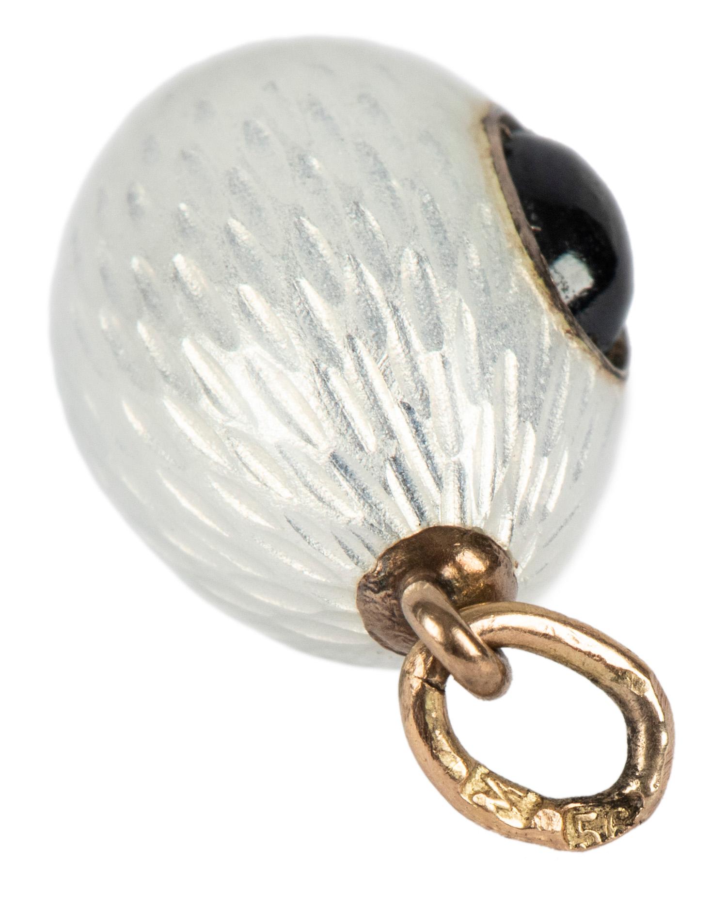 russian egg pendant
