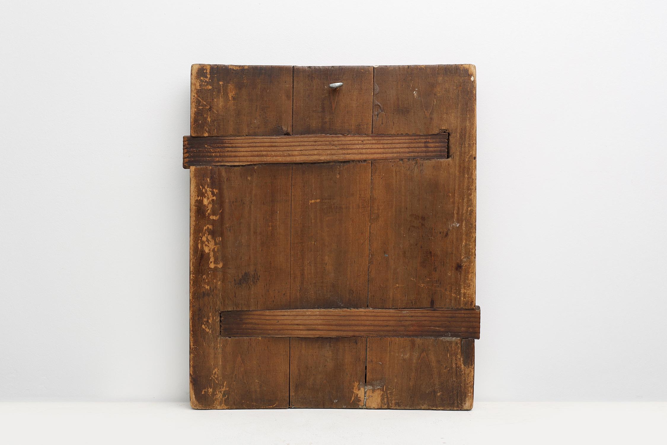 Icône de la Présentation de Notre Seigneur sur panneau de bois russe, 19e siècle en vente 1