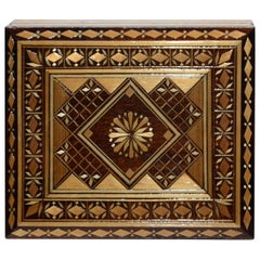 Russian Wooden Inlay Decorative Box