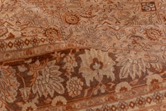 Rust Agra Oriental Traditional Carpet