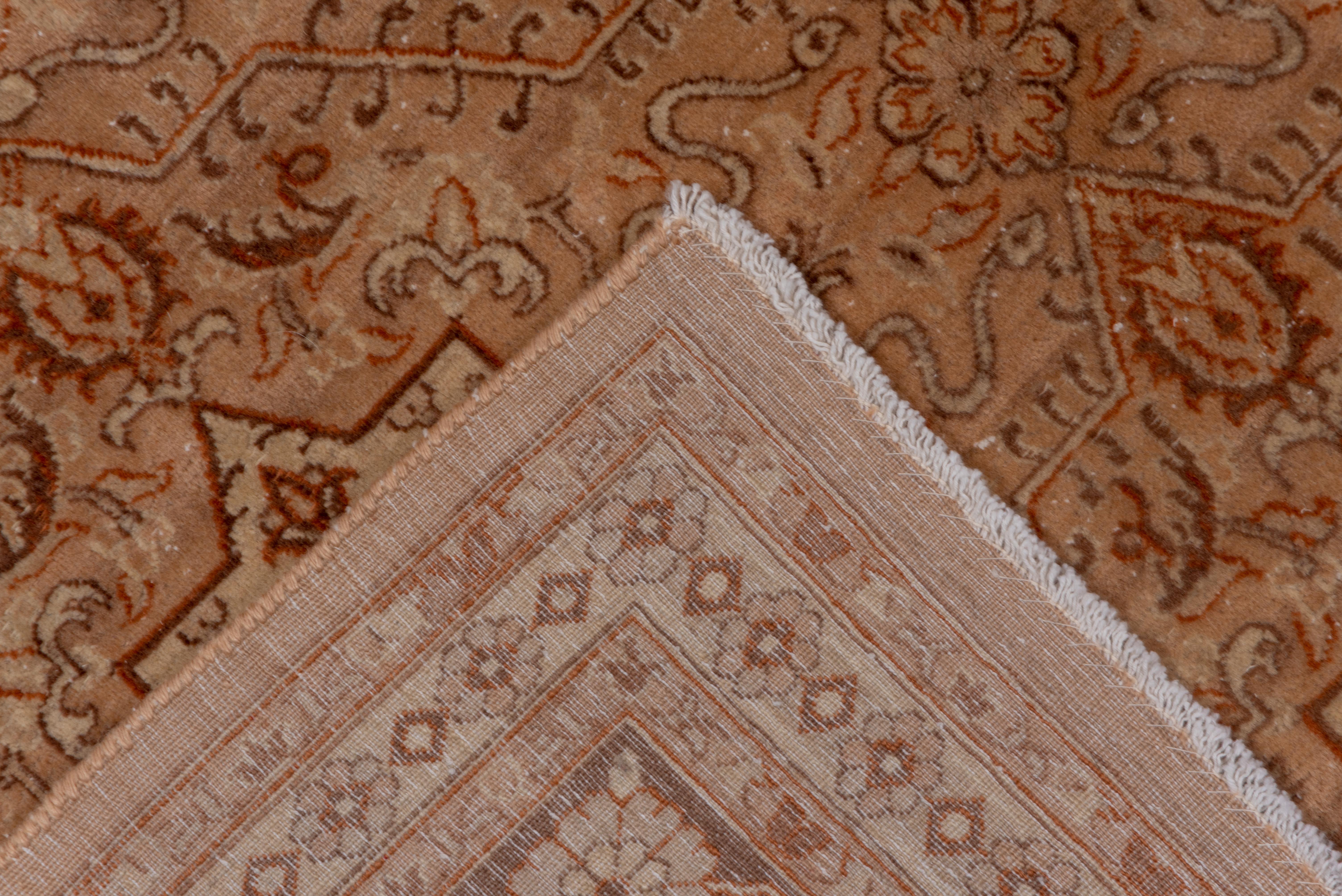 Turkish Rust Agra Oriental Traditional Carpet For Sale