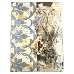 Rust Bloom - Panel & Brooch