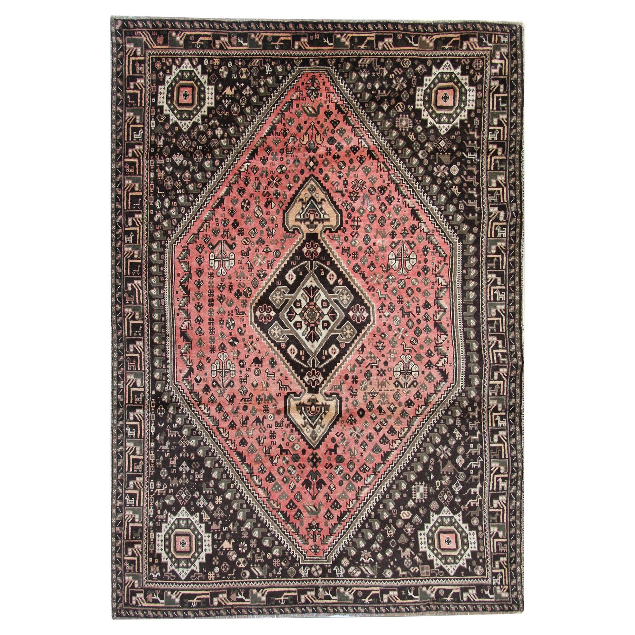 OneofaKind Oriental Silky Oushak Wool Handmade Area Rug, Stone, 9' 3