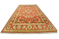 Rust Heriz Rug
