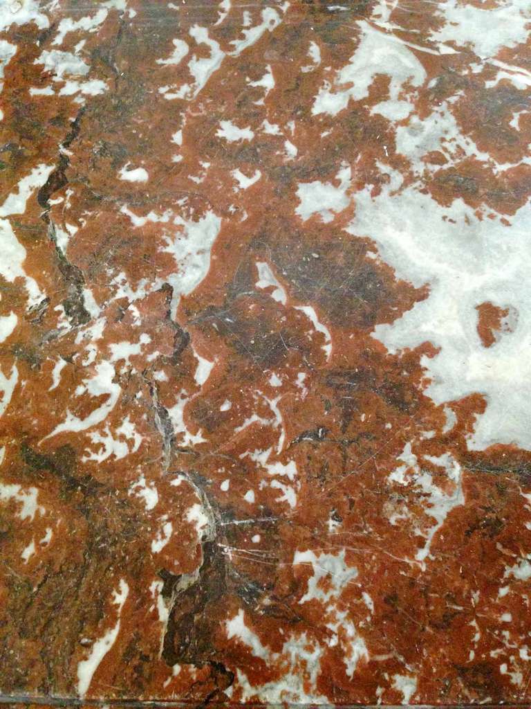 Rust Marble Mantel, circa 1860 In Good Condition For Sale In Dallas, TX