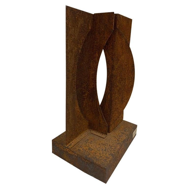 Colombian Rust Sculpture by Juan Jaramillo For Sale